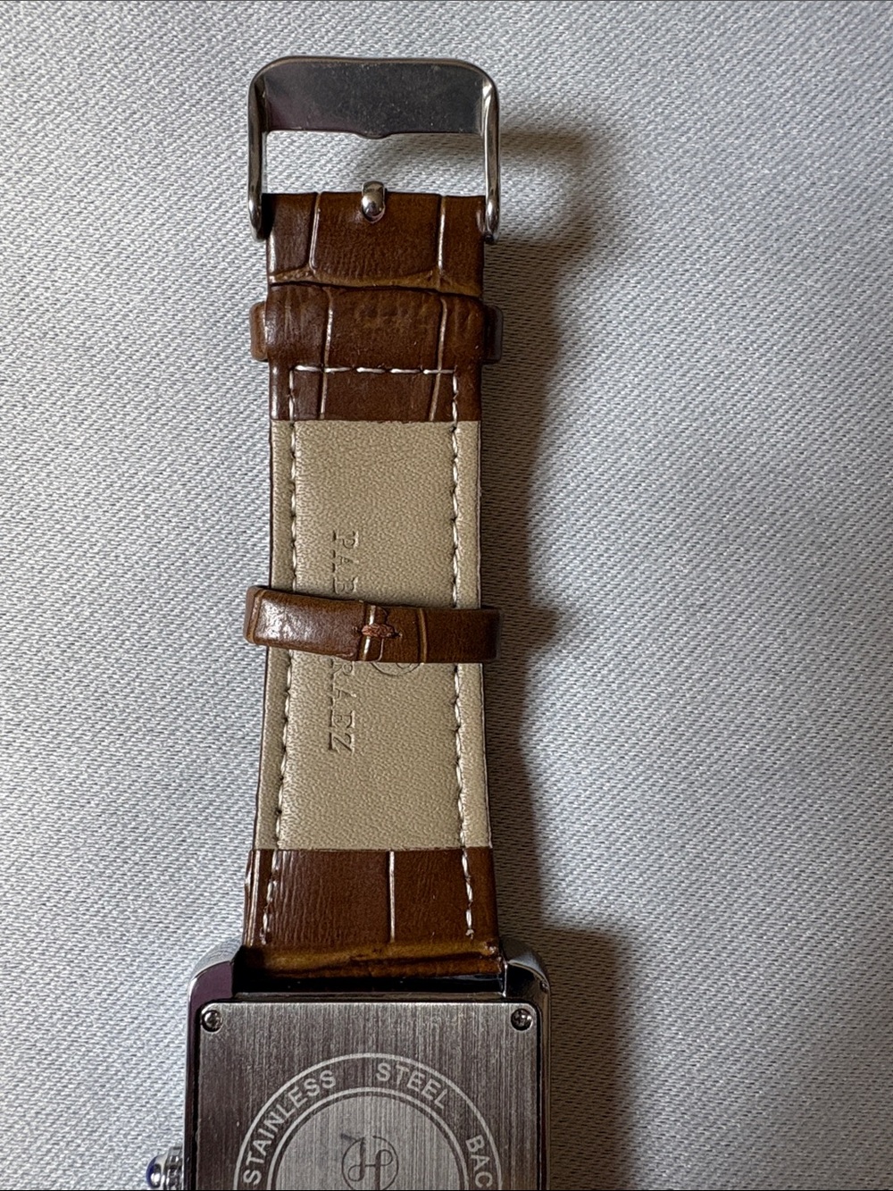 Men Classic Watch Square - Picture 7 of 10